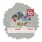 Light Grey Suede Mat Board for 30x30 Frames - Circle Opening for 24x24 Photos